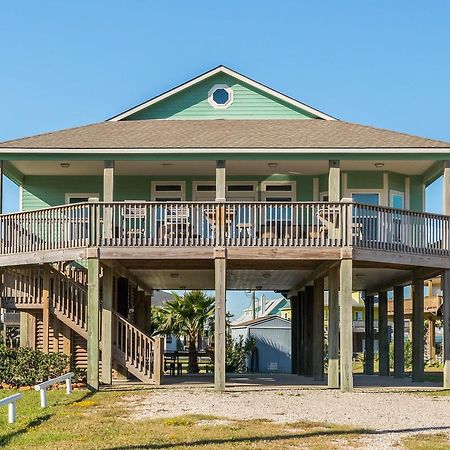 Beachslapped Bolivar Peninsula Buitenkant foto