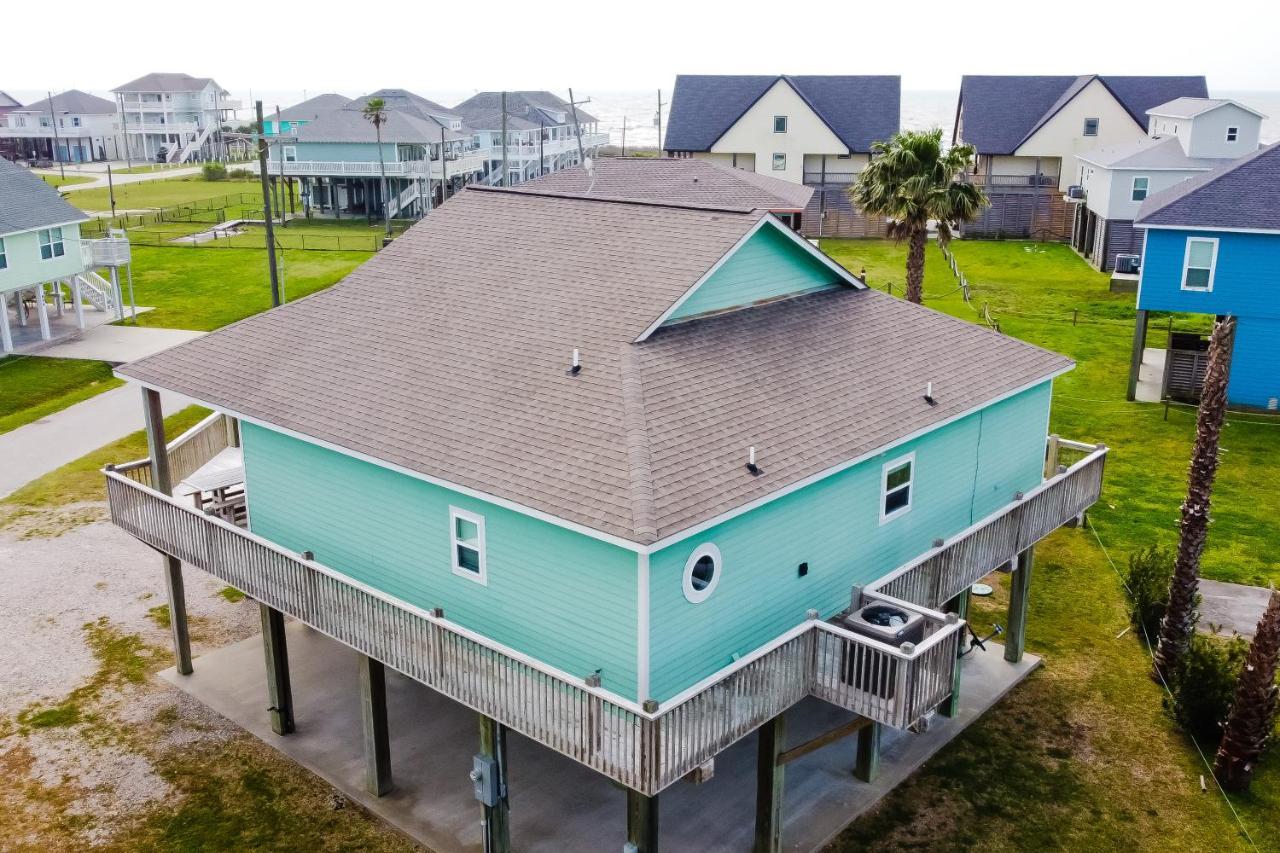 Beachslapped Bolivar Peninsula Buitenkant foto